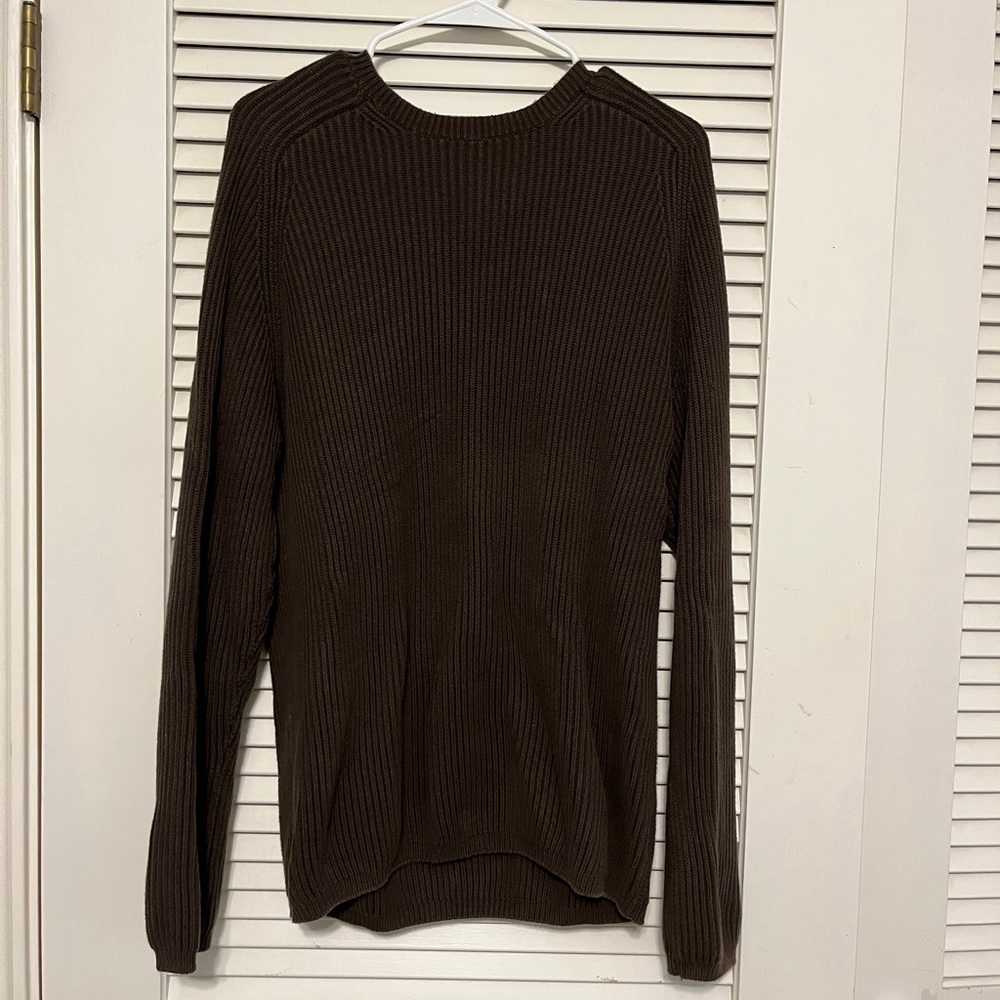 Vintage Old Navy Brown Thick Sweater size M